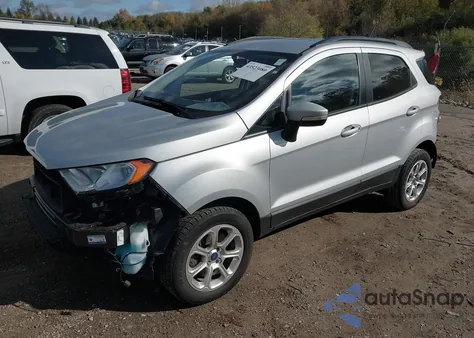 2018 Ford Ecosport Se from USA, damaged, VIN MAJ6P1UL8JC171973
